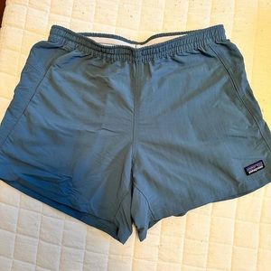 Light blue Patagonia Baggies Shorts 5”